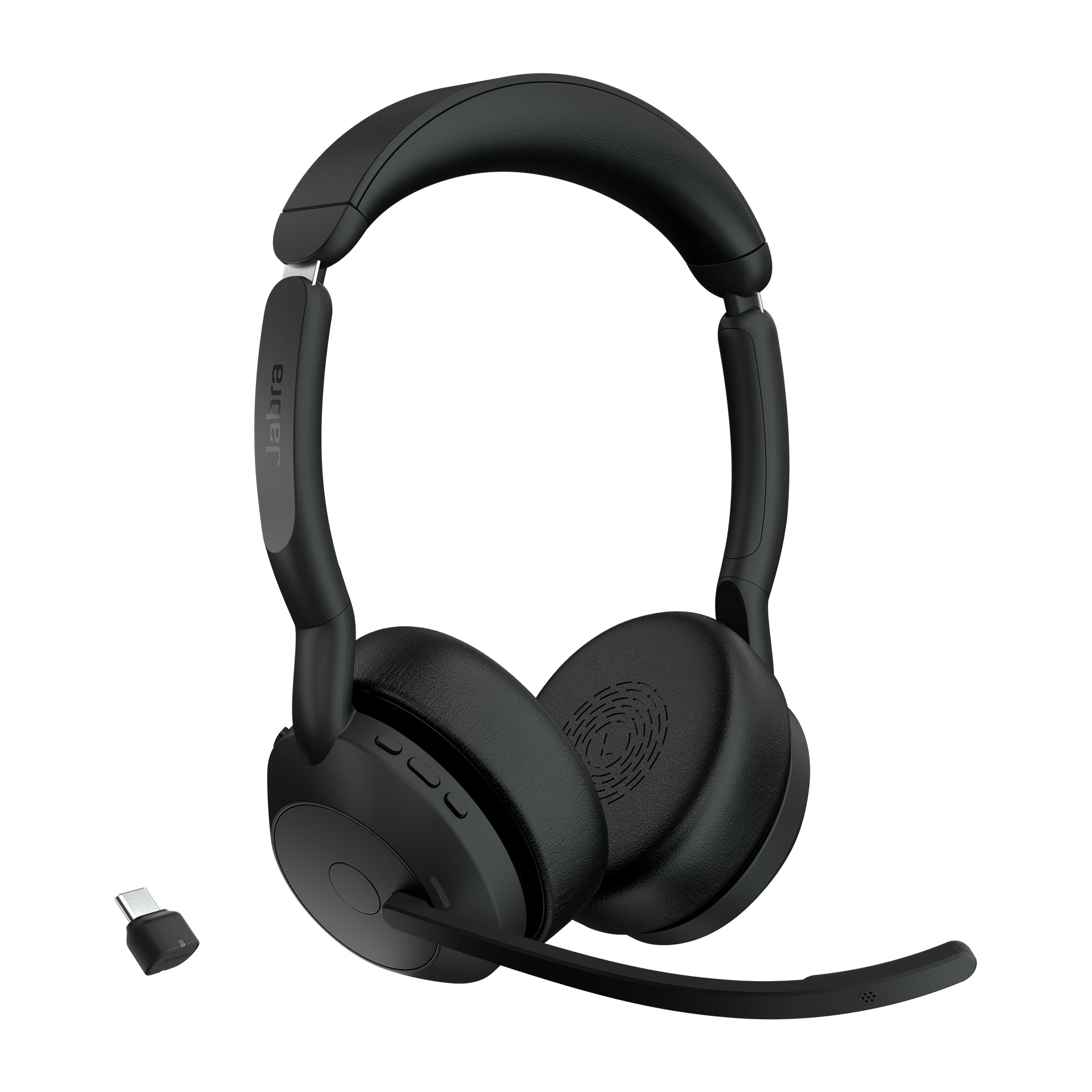 Jabra Evolve2 55 Casque Avec fil &sans fil Arceau Bureau/Centre d'appels Bluetooth Socle de chargement Noir - Image 1
