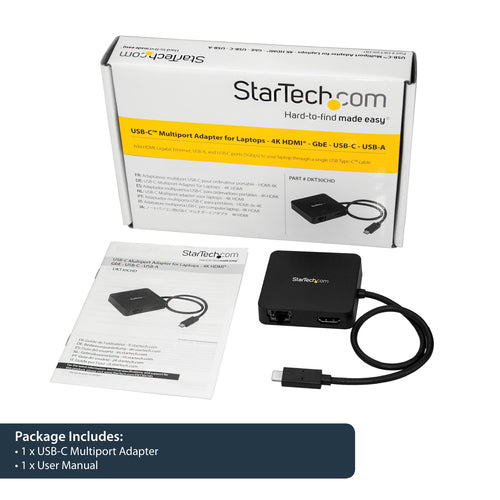 StarTech.com DKT30CHD station d'accueil Avec fil USB 3.2 Gen 1 (3.1 Gen 1) Type-C Noir - Image 12
