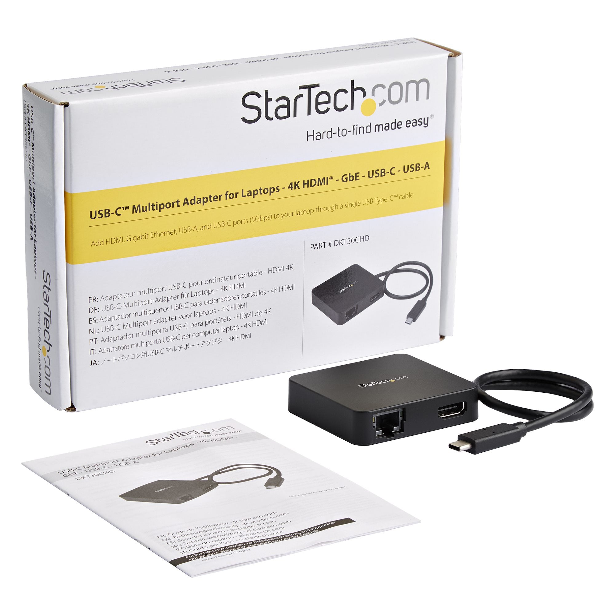 StarTech.com DKT30CHD station d'accueil Avec fil USB 3.2 Gen 1 (3.1 Gen 1) Type-C Noir - Image 7