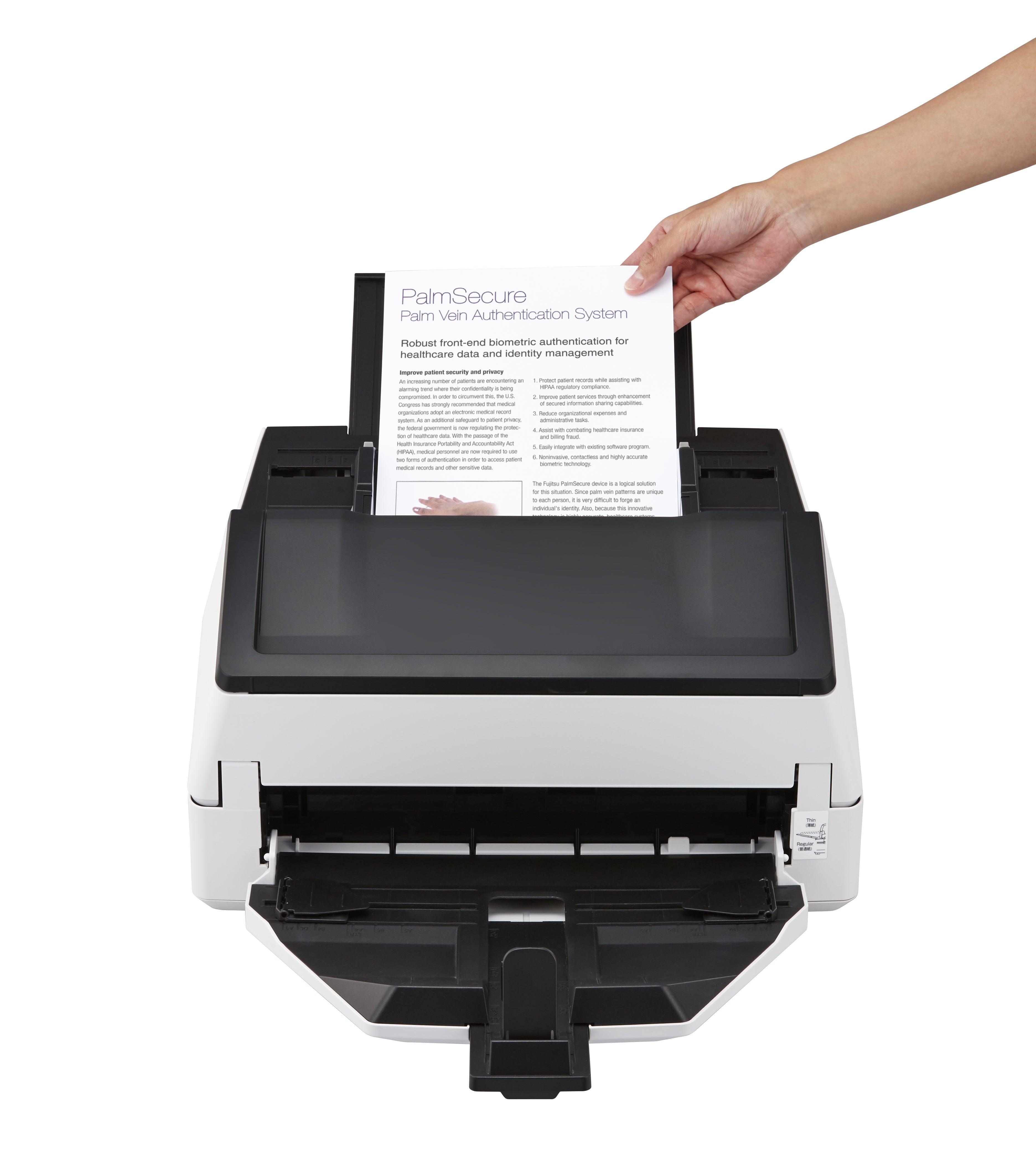 Fujitsu FI-7600 Scanner ADF 600 x 600 DPI A3 Noir, Blanc - Image 3
