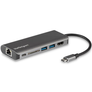 StarTech.com DKT30CSDHPD station d'accueil Avec fil USB 3.2 Gen 1 (3.1 Gen 1) Type-C Noir, Gris - Image 1