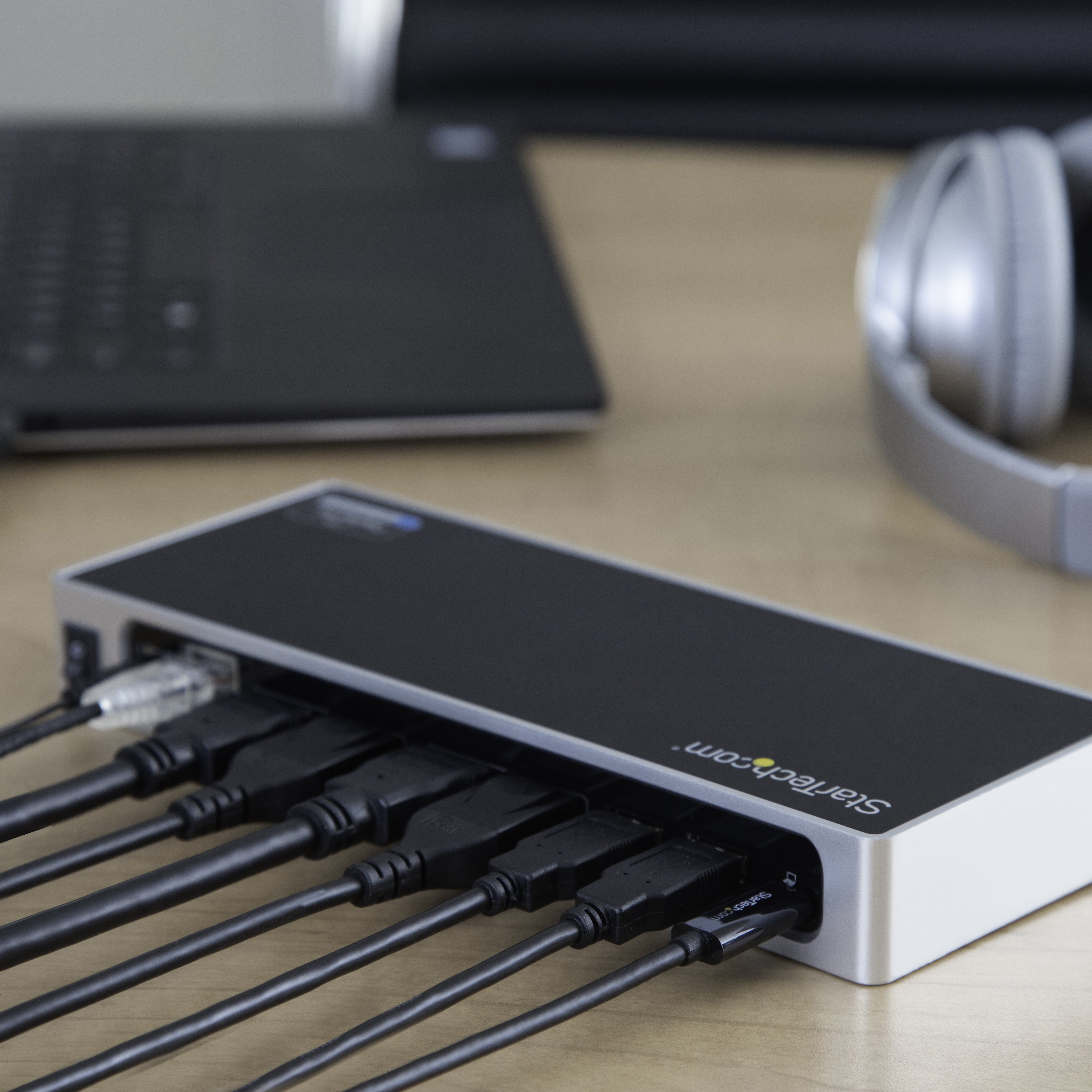 StarTech.com DK30A2DH station d'accueil Avec fil USB 3.2 Gen 1 (3.1 Gen 1) Type-C Noir, Argent - Image 15