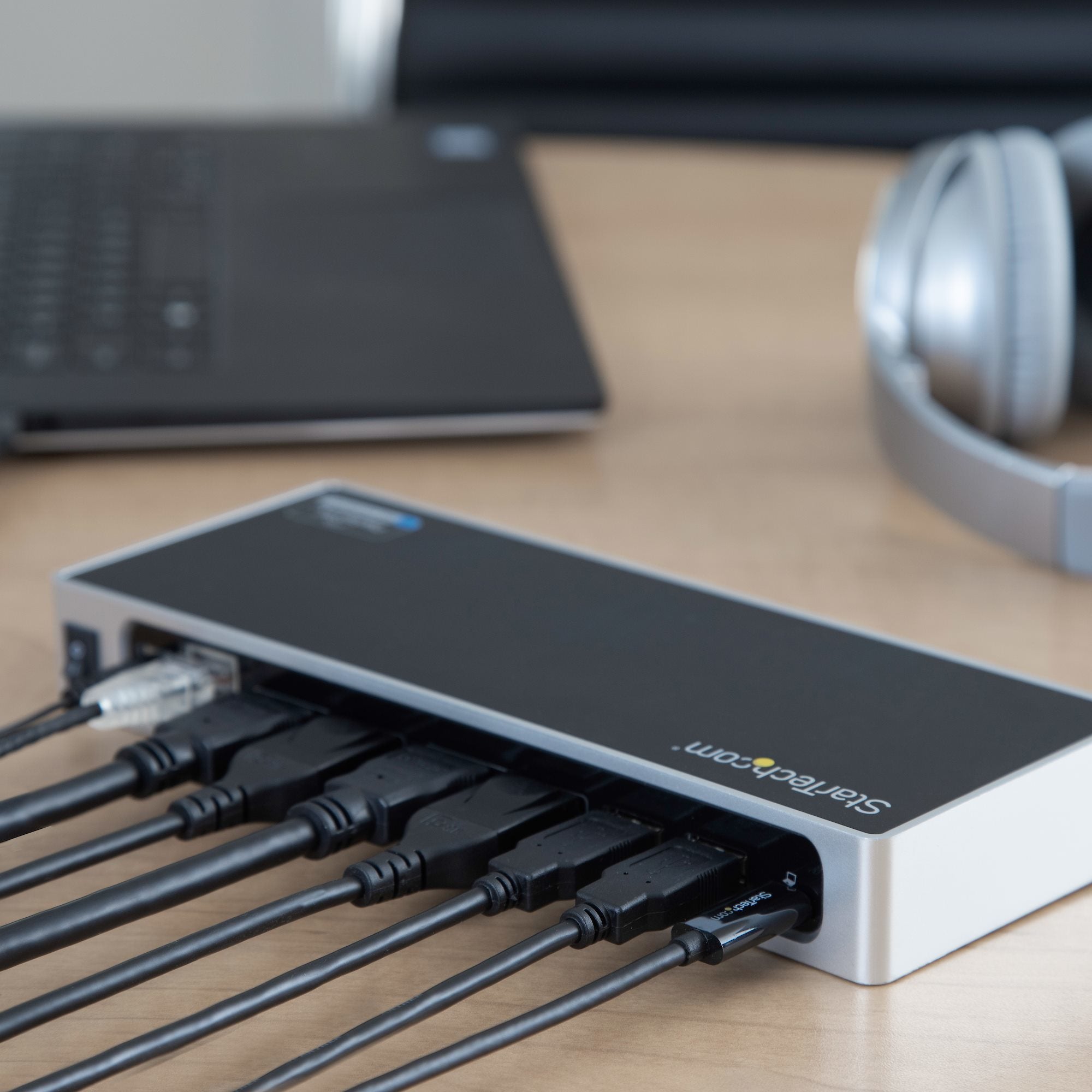 StarTech.com DK30A2DH station d'accueil Avec fil USB 3.2 Gen 1 (3.1 Gen 1) Type-C Noir, Argent - Image 7