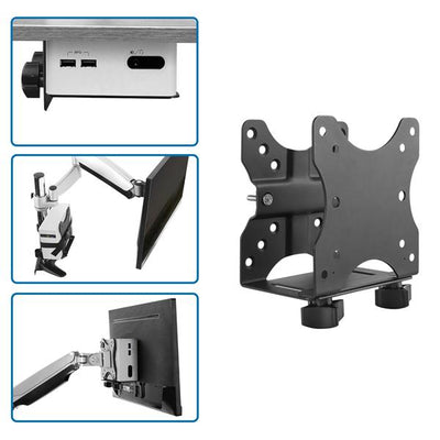 StarTech.com ACCSMNT support pour unité centrale Support de CPU monté sur le socle de l’écran Noir - Image 7