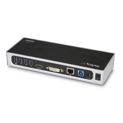 StarTech.com DK30ADD station d'accueil Avec fil USB 3.2 Gen 1 (3.1 Gen 1) Type-B Noir, Argent - Image 4