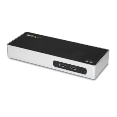 StarTech.com DK30ADD station d'accueil Avec fil USB 3.2 Gen 1 (3.1 Gen 1) Type-B Noir, Argent - Image 2