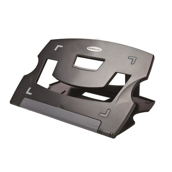StarTech.com LTRISERP Support de livres Supports de Laptop Noir 33 cm (13") - Image 1