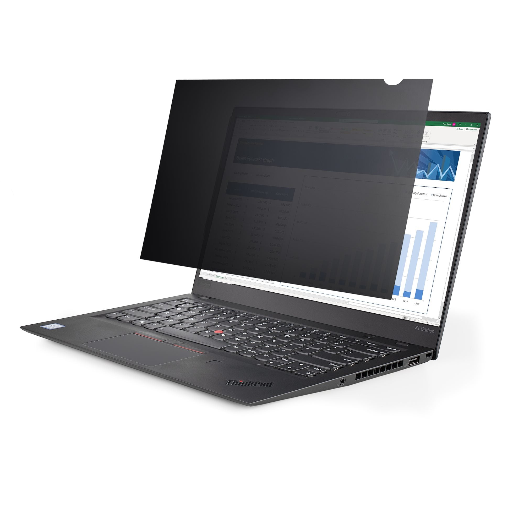 StarTech.com 14L-PRIVACY-SCREEN filtre anti-reflets pour écran et filtre de confidentialité 35,6 cm (14") Ordinateur portable Filtre de confidentialité sans bords pour ordinateur - Image 1