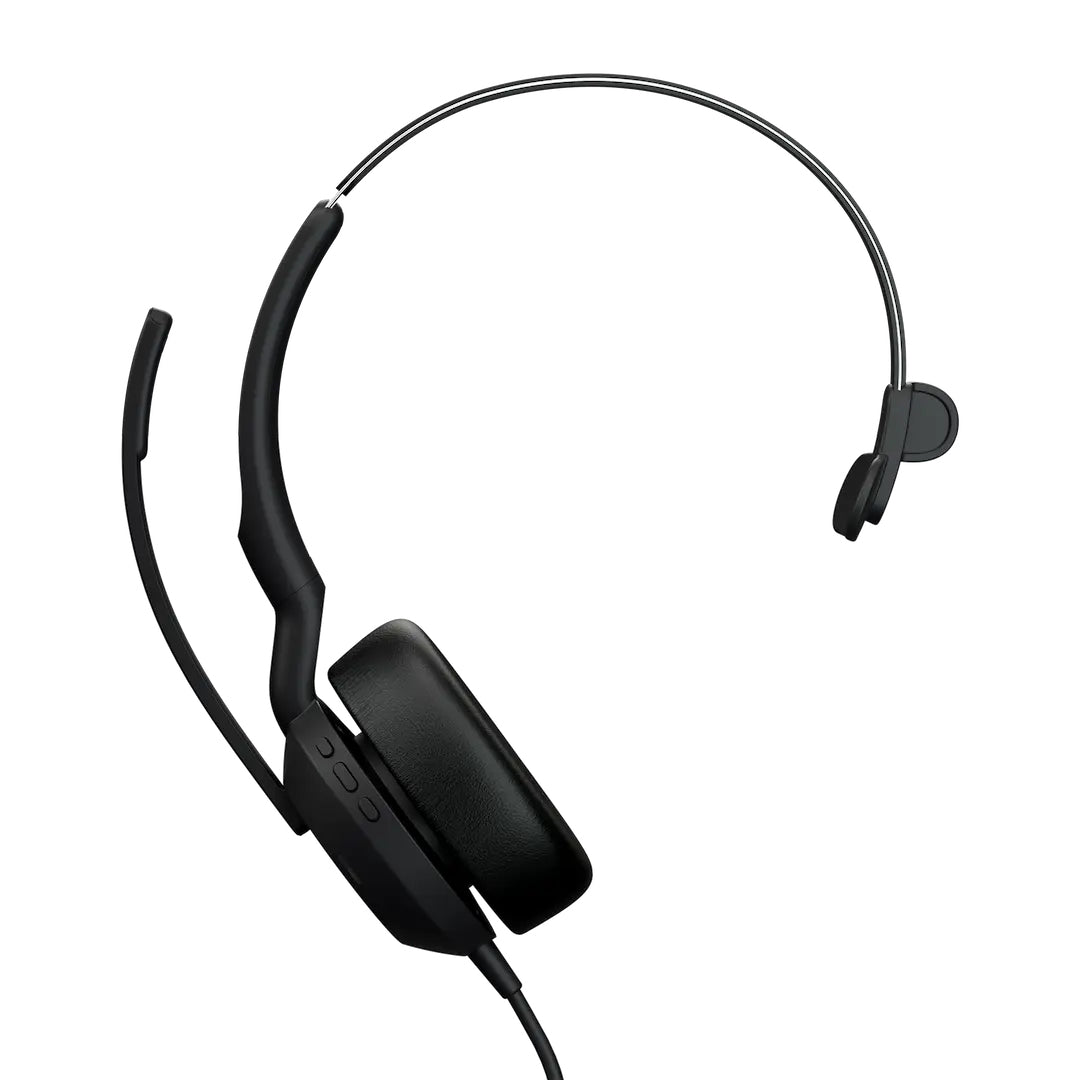 Jabra Evolve2 50 Casque Avec fil Arceau Bureau/Centre d'appels USB Type-C / USB Type-A Bluetooth Noir - Image 1