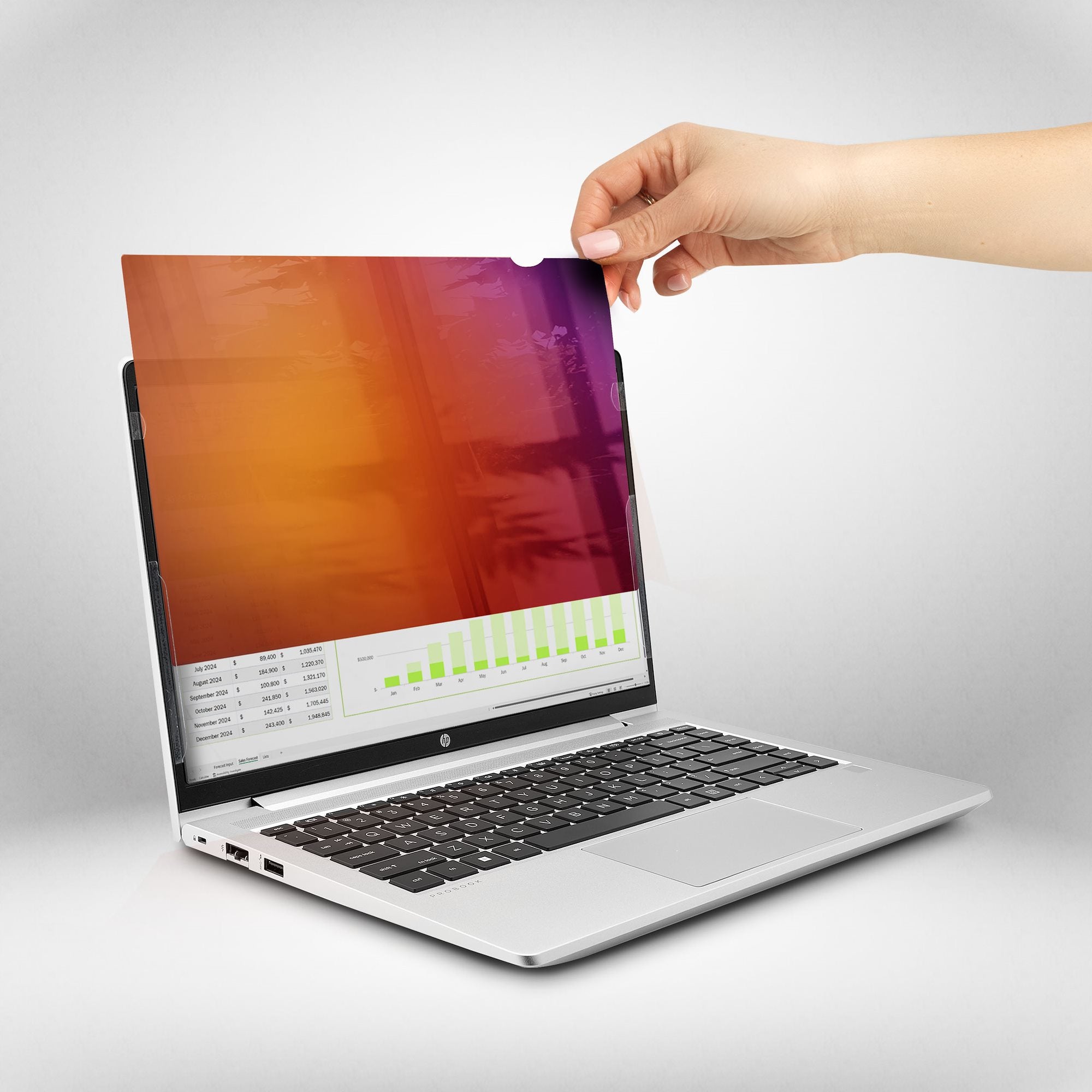 StarTech.com 156G-PRIVACY-SCREEN filtre anti-reflets pour écran et filtre de confidentialité 39,6 cm (15.6") Ordinateur portable Filtre de confidentialité sans bords pour ordinateur - Image 4