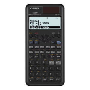 CASIO CANADA LTD. Casio FC-200V Calculatrice Financière (FC-200V-2-S-IT)