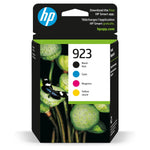 HP 923 (6C3Y6LN) 4 Pack Black and Color Original Inkjet Cartridge - Cartouches Certifiées