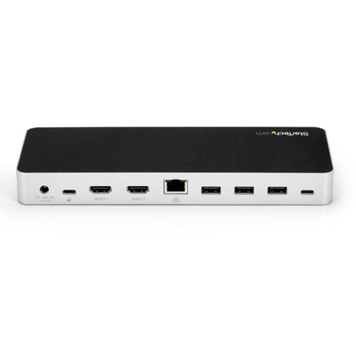 StarTech.com MST30C2HHPD station d'accueil Avec fil USB 3.2 Gen 1 (3.1 Gen 1) Type-C Noir, Argent - Image 3