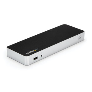 StarTech.com MST30C2HHPD station d'accueil Avec fil USB 3.2 Gen 1 (3.1 Gen 1) Type-C Noir, Argent - Image 1