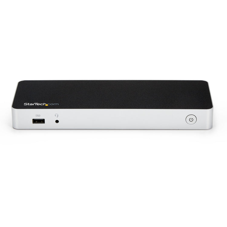 StarTech.com MST30C2HHPD station d'accueil Avec fil USB 3.2 Gen 1 (3.1 Gen 1) Type-C Noir, Argent - Image 2