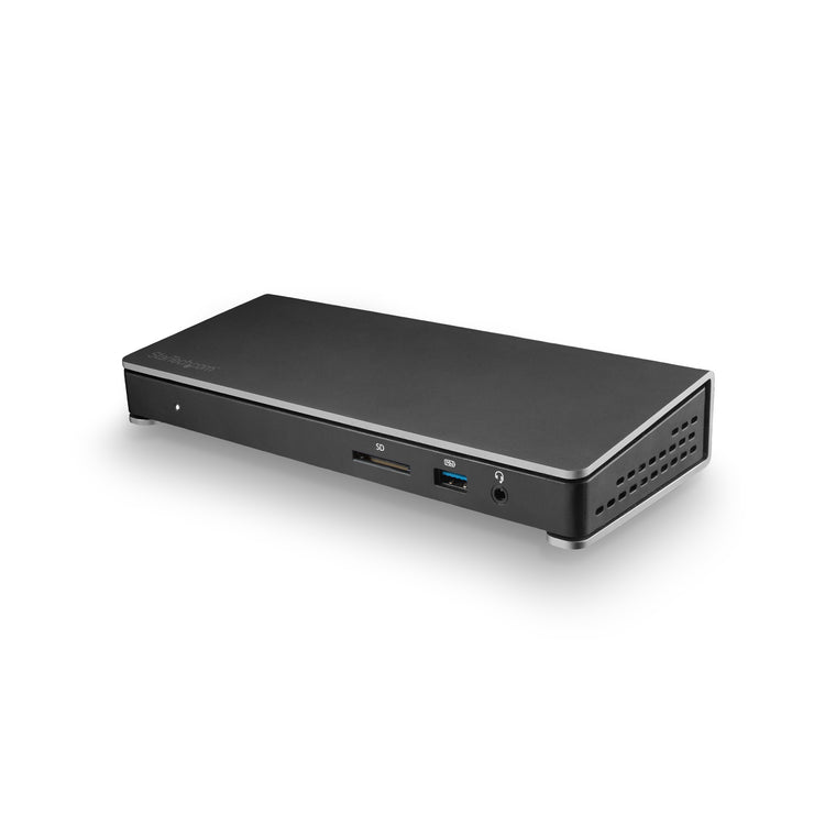 StarTech.com TB3DOCK2DPPD station d'accueil Avec fil USB 3.2 Gen 1 (3.1 Gen 1) Type-C Noir - Image 1