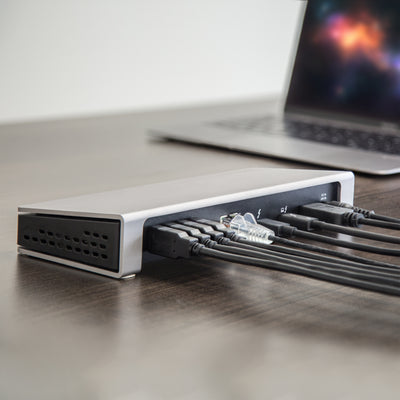 StarTech.com TB3DOCK2DPPD station d'accueil Avec fil USB 3.2 Gen 1 (3.1 Gen 1) Type-C Noir - Image 8