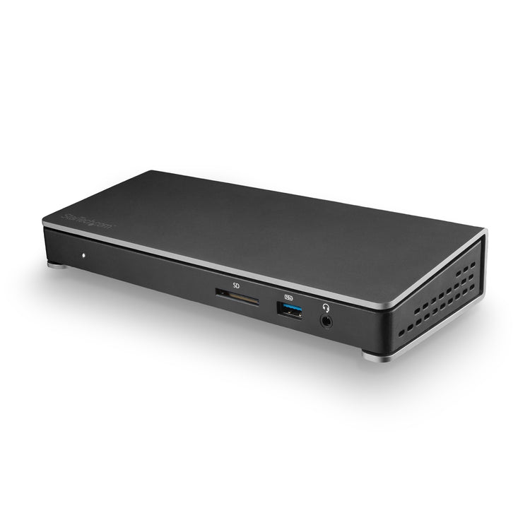 StarTech.com TB3DOCK2DPPD station d'accueil Avec fil USB 3.2 Gen 1 (3.1 Gen 1) Type-C Noir - Image 9