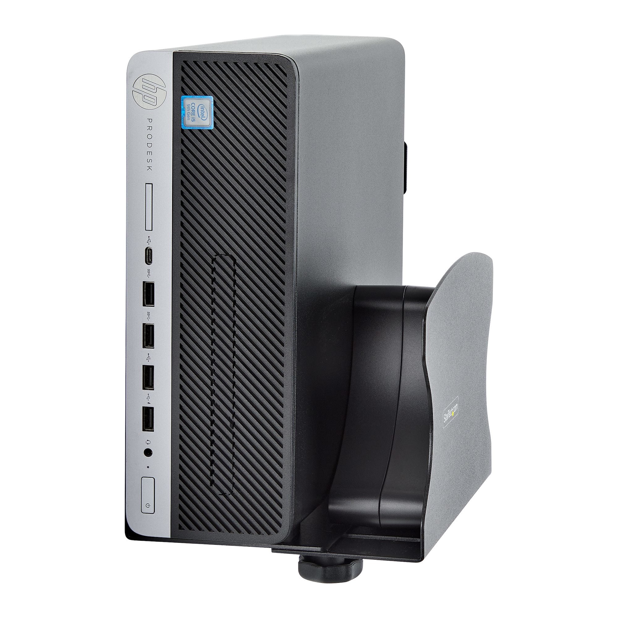 StarTech.com 2NS-CPU-WALL-MOUNT support pour unité centrale Support de CPU monté au mur Noir - Image 7