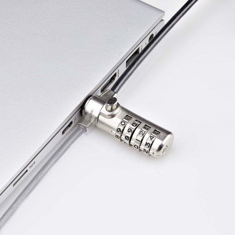 StarTech.com SNANOC4D-LAPTOP-LOCK câble antivol Noir, Argent 2 m - Image 4