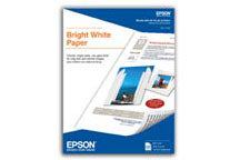 EPSON Papier Blanc Lumineux papier d'impression 500s Format Lettre (215.9x279.4 mm) 500 feuilles 8.5" x 11" (S041586)