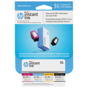 3JB18AC HP INSTINK Carte prépayée 6 4P PS