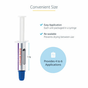 StarTech.com SILVGREASE1 combiné de dissipateurs thermiques 1,93 W/m·K 4 g - Image 4