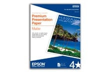 EPSON Papier de Présentation Premium Mat - 8.5" x 11" - 50 feuilles (S041257)