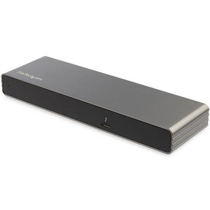 StarTech.com TB3DK2DHV station d'accueil Avec fil Thunderbolt 3 Gris - Image 1