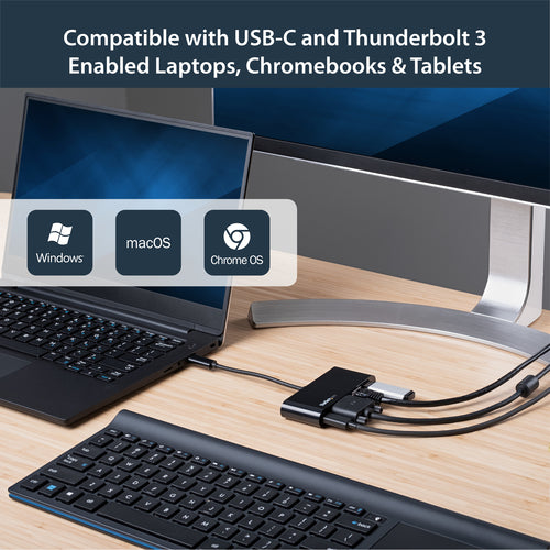 StarTech.com DKT30CVAGPD station d'accueil Avec fil USB 3.2 Gen 1 (3.1 Gen 1) Type-C Noir - Image 8