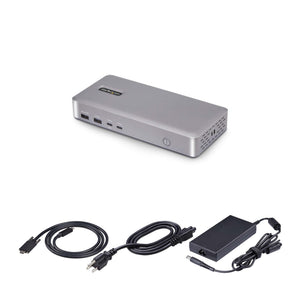 StarTech.com 155NA-USB4-DOCK station d'accueil Avec fil Argent - Image 18
