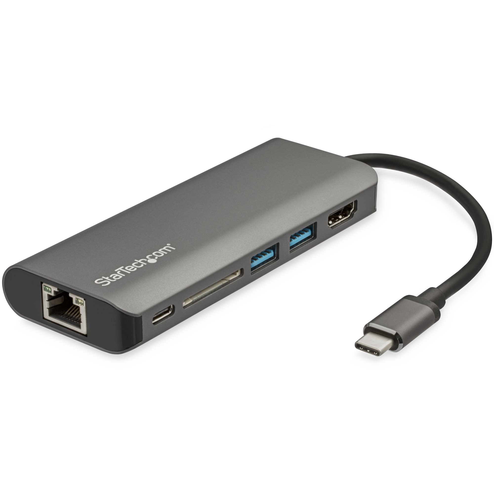 StarTech.com DKT30CSDHPD3 station d'accueil Avec fil USB 3.2 Gen 1 (3.1 Gen 1) Type-C Noir, Gris - Image 1