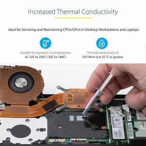StarTech.com SILVGREASE1 combiné de dissipateurs thermiques 1,93 W/m·K 4 g - Image 3