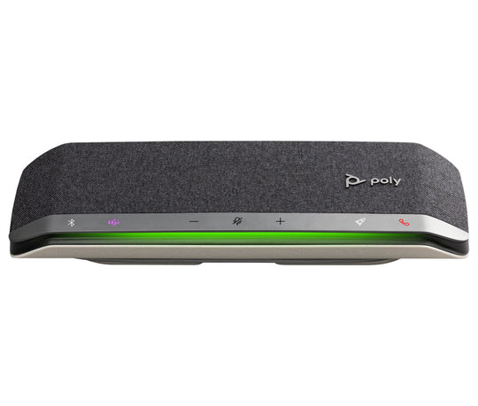 Poly Sync 40 Haut-parleur de Conférence pour PC Certifié Microsoft Teams - Argent