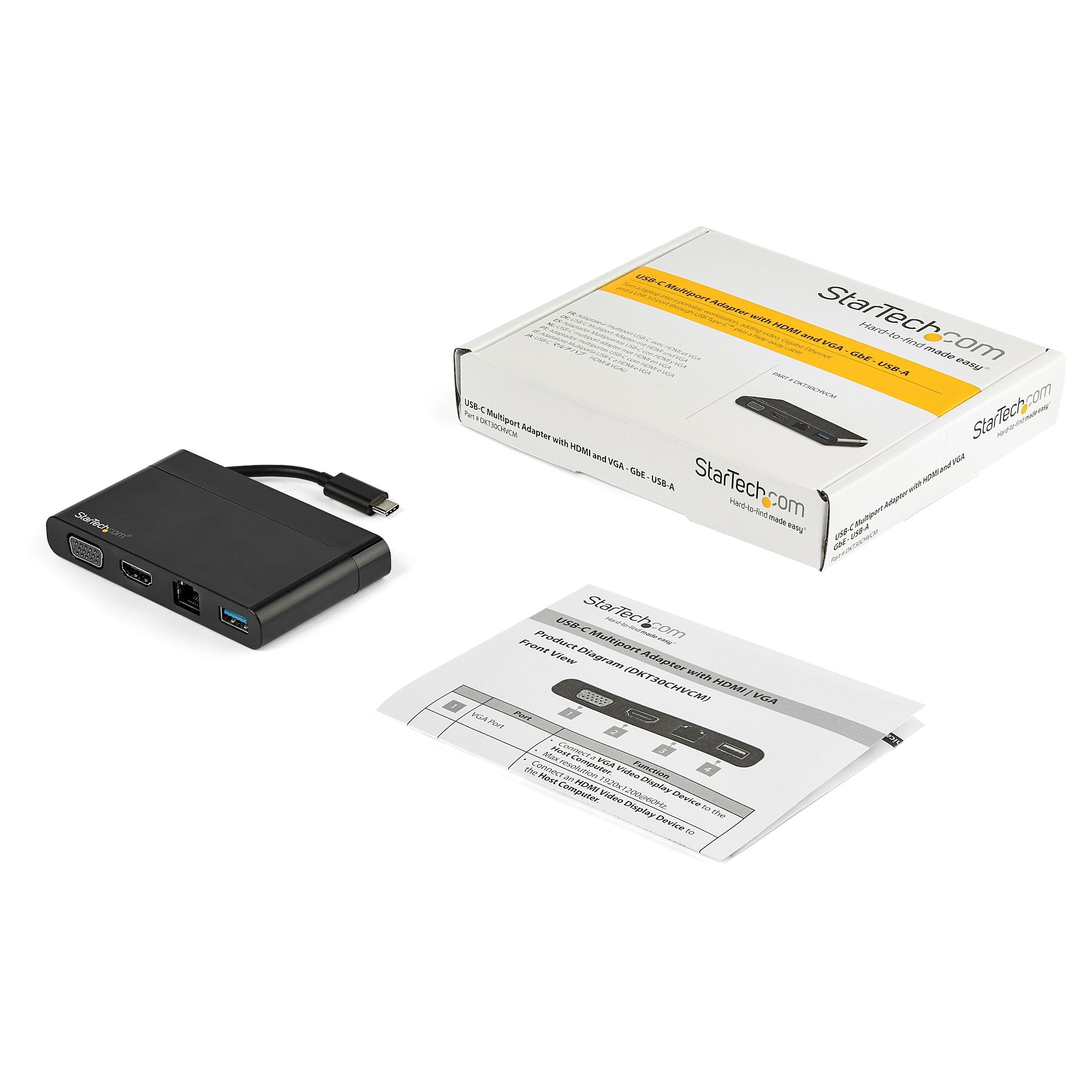 StarTech.com DKT30CHVCM station d'accueil Avec fil USB 3.2 Gen 1 (3.1 Gen 1) Type-C Noir - Image 5
