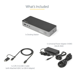 StarTech.com DK30C2DPEP station d'accueil Avec fil USB 3.2 Gen 1 (3.1 Gen 1) Type-C Noir, Gris - Image 14