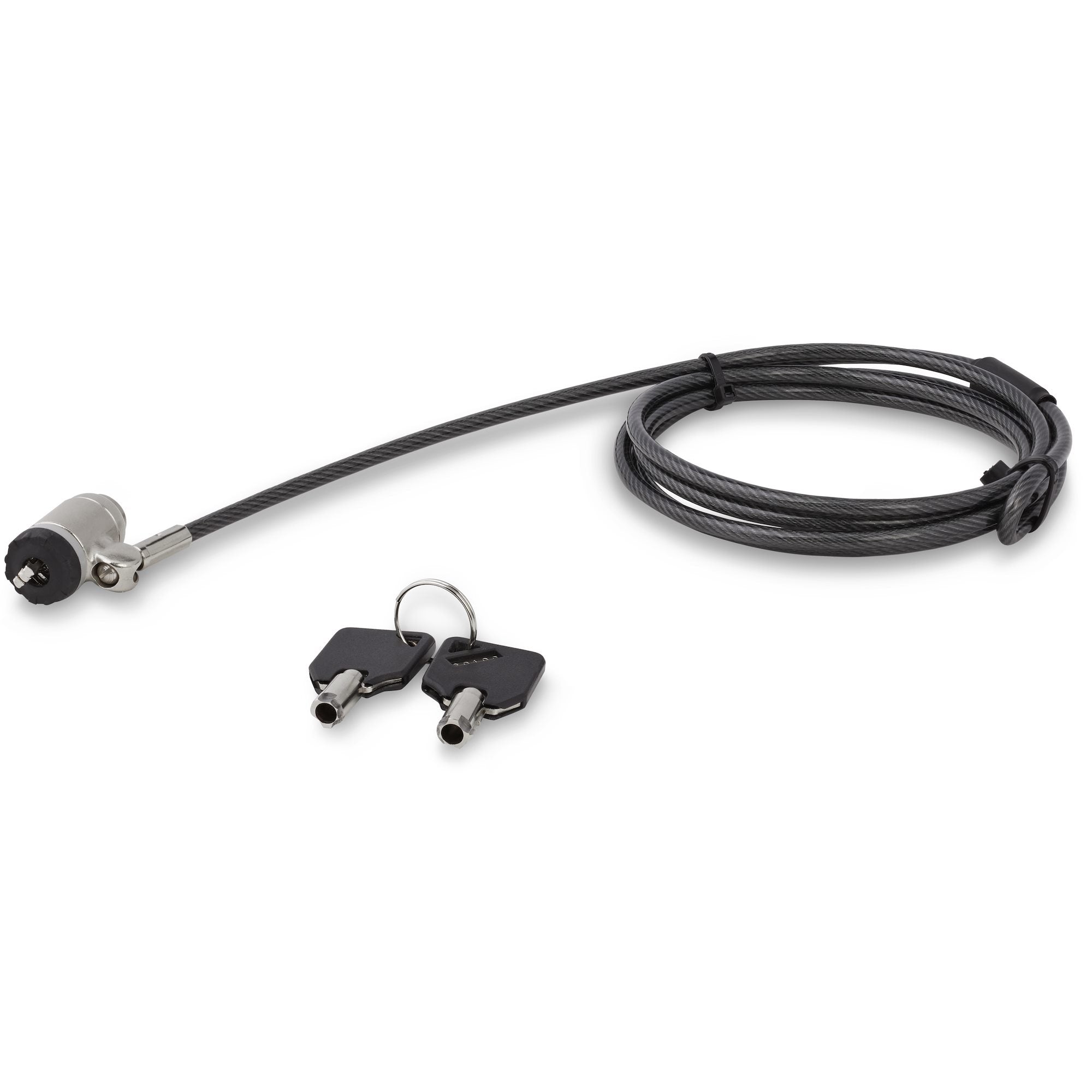 StarTech.com LTLOCKKEY câble antivol Noir, Argent 2 m - Image 4