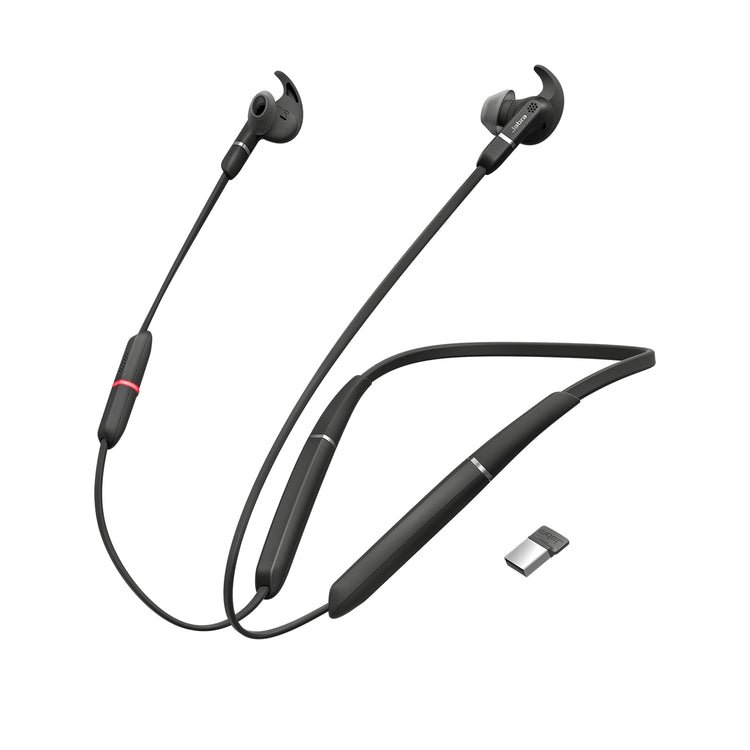 Jabra Evolve 65e Casque Sans fil Minerve Bureau/Centre d'appels Micro-USB Bluetooth Noir - Image 2
