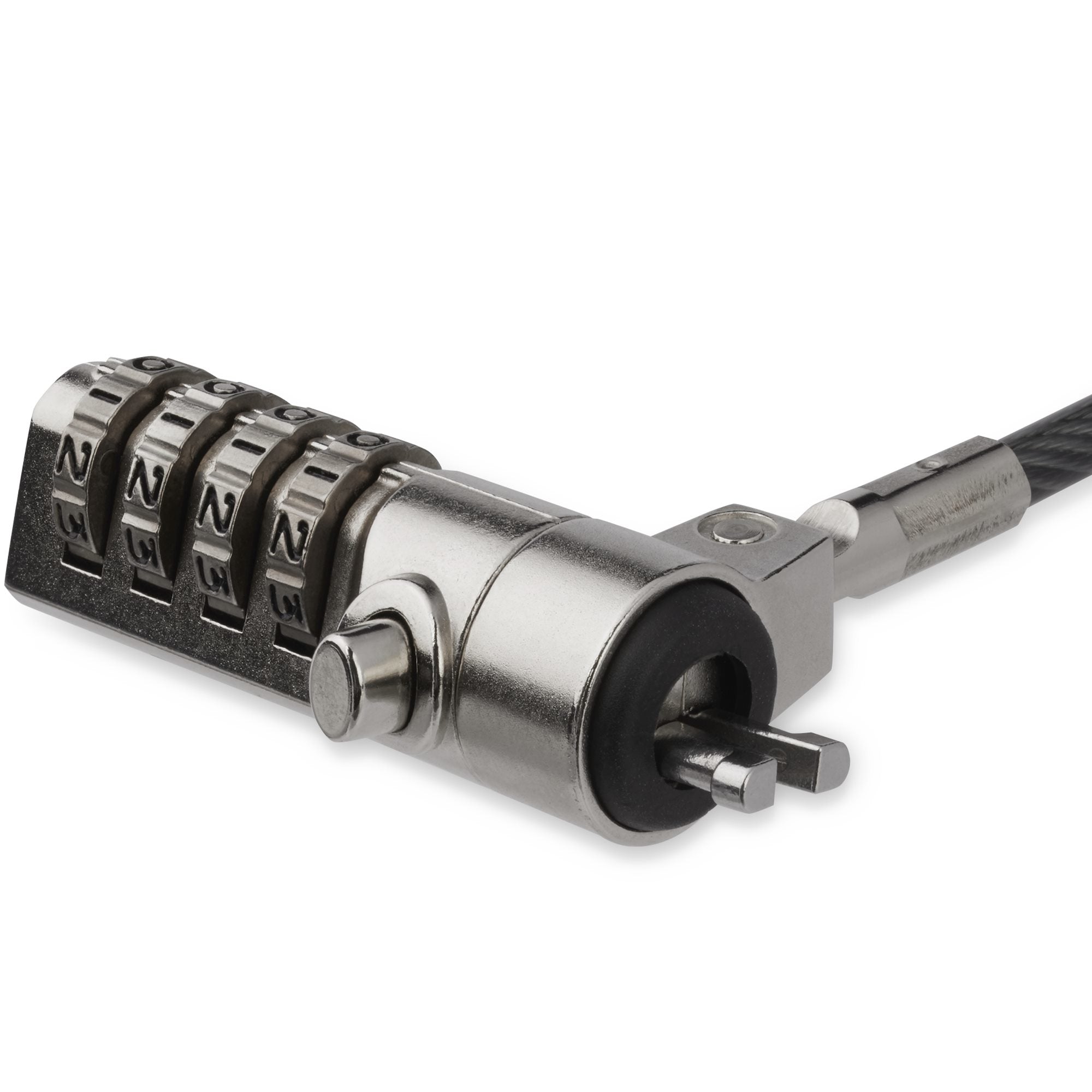 StarTech.com LTLOCK4D câble antivol Noir, Argent 2 m - Image 2