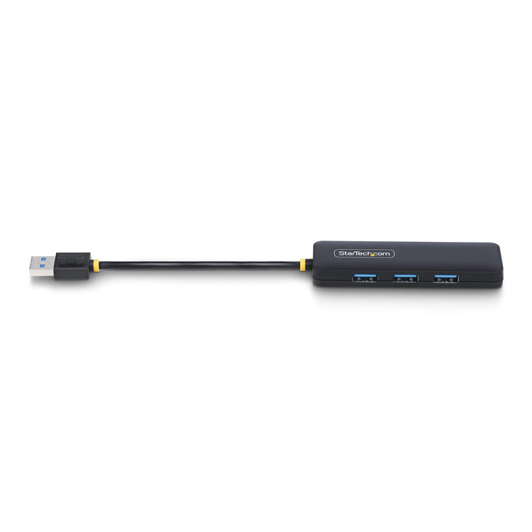 StarTech.com H5A4A-USB-HUB hub & concentrateur USB 3.2 Gen 1 (3.1 Gen 1) Type-A 5000 Mbit/s Noir - Image 3