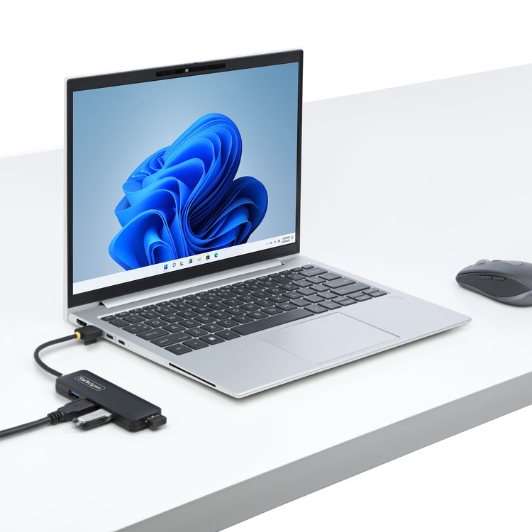 StarTech.com H5A4A-USB-HUB hub & concentrateur USB 3.2 Gen 1 (3.1 Gen 1) Type-A 5000 Mbit/s Noir - Image 8