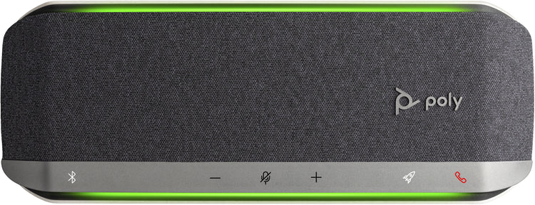 Poly Sync 40+ Microsoft Teams Certified USB-A USB-C Speakerphone +BT700 USB-A Adapter haut-parleur Téléphone mobile / PC USB/Bluetooth Noir, Argent - Image 1