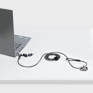 StarTech.com NANOK-LAPTOP-LOCK câble antivol Noir, Argent 2 m - Image 8
