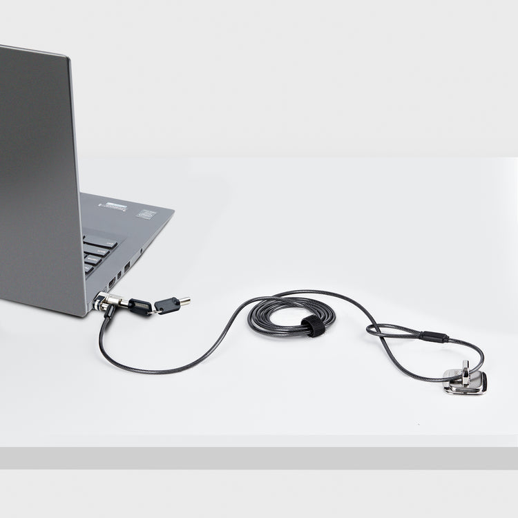StarTech.com NANOK-LAPTOP-LOCK câble antivol Noir, Argent 2 m - Image 8
