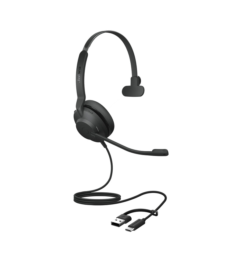 Jabra Evolve2 30 SE Casque Avec fil Arceau Bureau/Centre d'appels USB Type-C Noir - Image 3