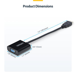 StarTech.com HD2VGAE3 convertisseur de signal vidéo 1920 x 1200 pixels - Image 14