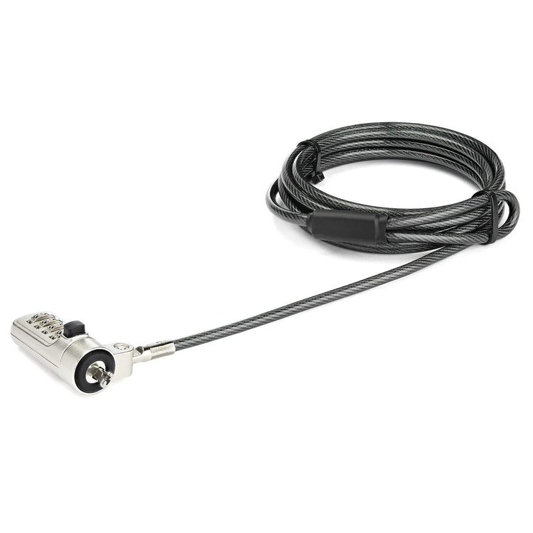 StarTech.com LTLOCKNBL câble antivol Noir, Argent 2,043 m - Image 1