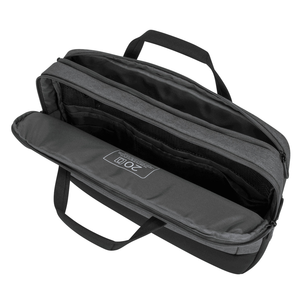 Targus CypressEco 39,6 cm (15.6") Malette Noir, Gris - Image 7