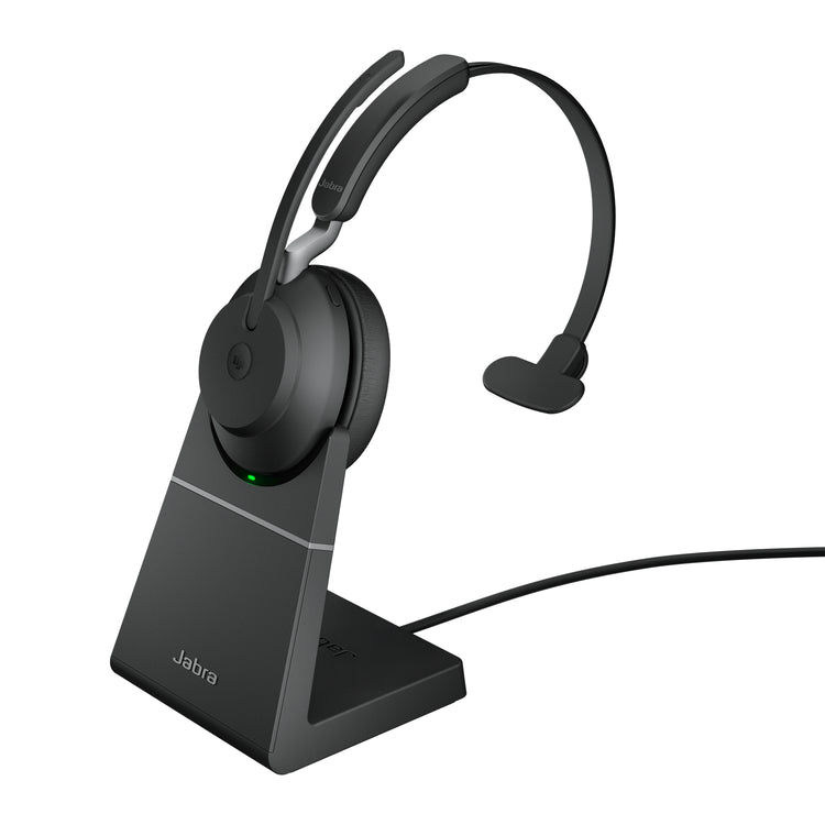 Jabra Evolve2 65 Casque Sans fil Arceau Bureau/Centre d'appels USB Type-A Bluetooth Socle de chargement Noir - Image 1