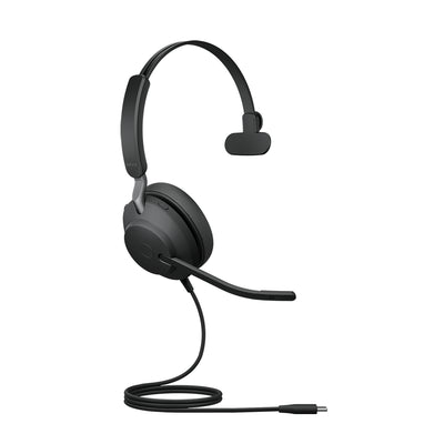 Jabra Evolve2 40 SE Casque Avec fil Arceau Appels/Musique USB Type-C Noir - Image 2